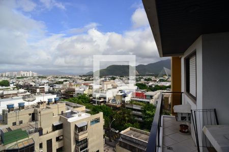 Vista da Varanda de apartamento para alugar com 1 quarto, 55m² em Barra da Tijuca, Rio de Janeiro