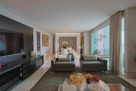 Sala de apartamento à venda com 4 quartos, 176m² em Gutierrez, Belo Horizonte