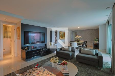 Sala de apartamento à venda com 4 quartos, 176m² em Gutierrez, Belo Horizonte