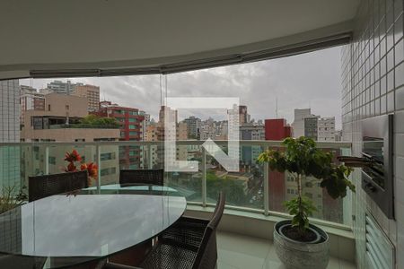 Varanda de apartamento à venda com 4 quartos, 176m² em Gutierrez, Belo Horizonte