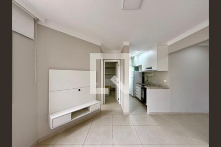 Sala de apartamento para alugar com 1 quarto, 37m² em Brooklin, São Paulo