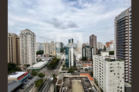 Vista  de apartamento para alugar com 1 quarto, 37m² em Brooklin, São Paulo