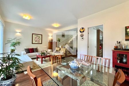 Sala de Estar de casa de condomínio à venda com 4 quartos, 181m² em Vila Nova Caledonia, São Paulo