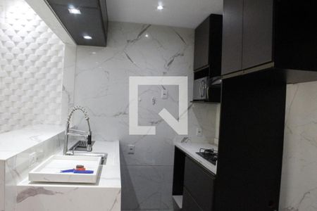 Cozinha de casa de condomínio à venda com 3 quartos, 140m² em Praça da Bandeira, Rio de Janeiro
