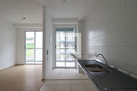 Cozinha de apartamento para alugar com 2 quartos, 50m² em Maubisa, Ribeirão Preto