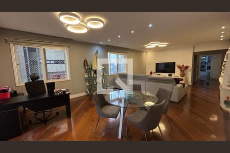 Sala - Sala de Estar de apartamento à venda com 4 quartos, 260m² em Jardim, Santo André