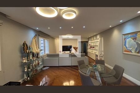 Sala - Sala de Estar de apartamento à venda com 4 quartos, 260m² em Jardim, Santo André