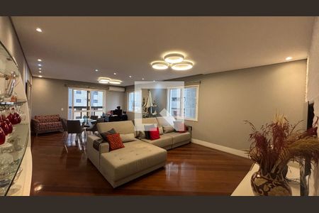 Sala - Sala de Estar de apartamento à venda com 4 quartos, 260m² em Jardim, Santo André