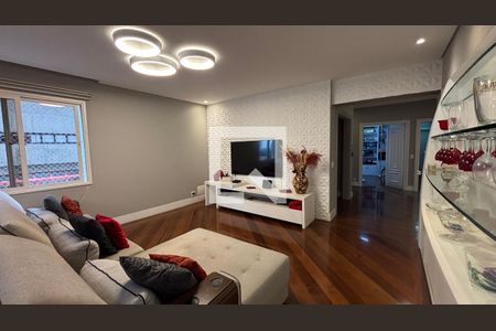 Sala - Sala de Estar de apartamento à venda com 4 quartos, 260m² em Jardim, Santo André