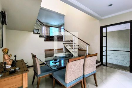 1º Pav - Sala de Jantar de casa de condomínio à venda com 4 quartos, 169m² em Taquara, Rio de Janeiro