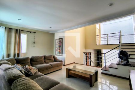 1º Pav - Sala de TV de casa de condomínio à venda com 4 quartos, 169m² em Taquara, Rio de Janeiro