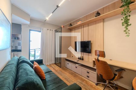 Sala de apartamento à venda com 1 quarto, 40m² em Consolação, São Paulo