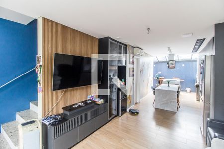 Sala  de casa de condomínio à venda com 2 quartos, 130m² em Vila Sao Luiz (valparaizo), Santana de Parnaíba