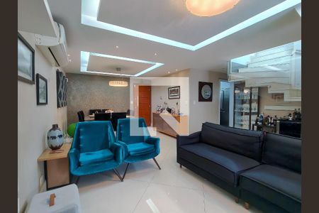 Sala de apartamento à venda com 4 quartos, 235m² em Vila Isabel, Rio de Janeiro