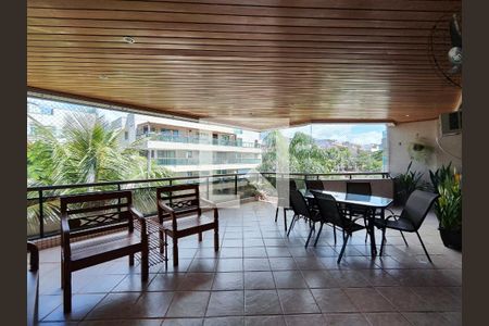 Varanda de apartamento à venda com 3 quartos, 115m² em Recreio dos Bandeirantes, Rio de Janeiro