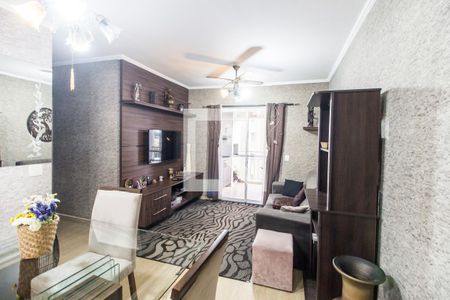 Sala  de apartamento à venda com 3 quartos, 85m² em Jardim Tupanci, Barueri