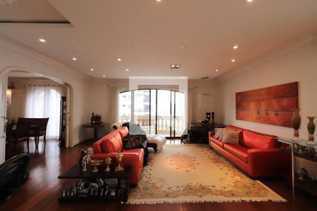 Sala de apartamento à venda com 4 quartos, 288m² em Tatuapé, São Paulo