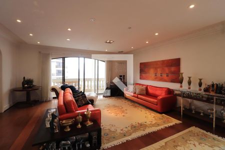 Sala de apartamento à venda com 4 quartos, 288m² em Tatuapé, São Paulo