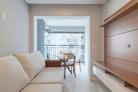 Sala de apartamento para alugar com 2 quartos, 54m² em Indianópolis, São Paulo