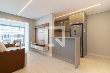 Sala de apartamento para alugar com 2 quartos, 54m² em Indianópolis, São Paulo