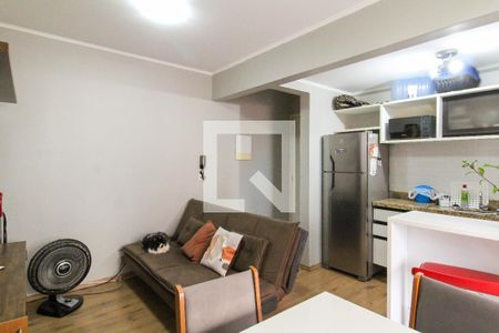 Sala/Cozinha de apartamento para alugar com 2 quartos, 55m² em Fátima, Canoas