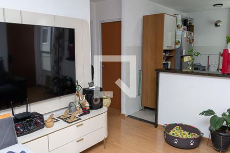 Sala de apartamento para alugar com 2 quartos, 44m² em Santa Cruz, Rio de Janeiro