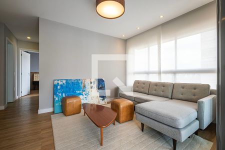 Sala/Cozinha de apartamento à venda com 2 quartos, 72m² em Jardins, São Paulo