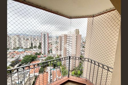 Varanda da Sala de apartamento para alugar com 3 quartos, 78m² em Lauzane Paulista, São Paulo