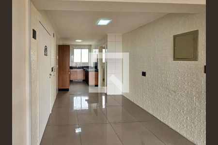 Sala/Cozinha de apartamento à venda com 3 quartos, 96m² em Campestre, Santo André