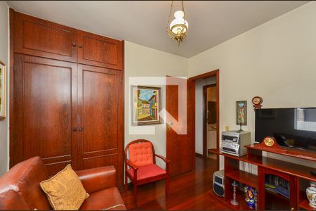 Quarto 1 de apartamento à venda com 3 quartos, 100m² em Santo Antônio, Belo Horizonte