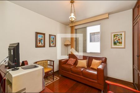 Quarto 1 de apartamento à venda com 3 quartos, 100m² em Santo Antônio, Belo Horizonte