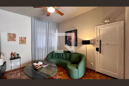 Sala de apartamento à venda com 3 quartos, 116m² em Barroca, Belo Horizonte