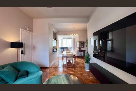 Sala de apartamento à venda com 3 quartos, 116m² em Barroca, Belo Horizonte