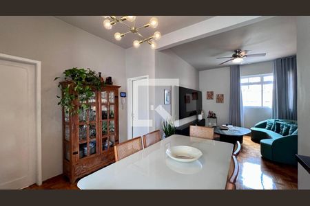 Sala de apartamento à venda com 3 quartos, 116m² em Barroca, Belo Horizonte