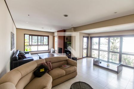 Sala de casa de condomínio para alugar com 4 quartos, 462m² em Residencial Dez (alphaville), Santana de Parnaíba