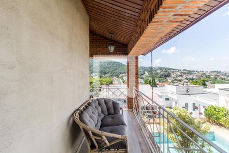 Varanda de casa de condomínio para alugar com 4 quartos, 462m² em Residencial Dez (alphaville), Santana de Parnaíba