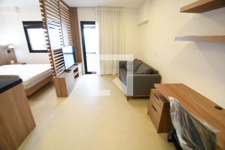 Sala/Quarto de apartamento para alugar com 1 quarto, 48m² em Centro, Campinas