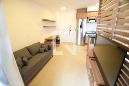 Sala/Quarto de apartamento para alugar com 1 quarto, 48m² em Centro, Campinas