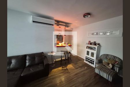 Sala de apartamento para alugar com 2 quartos, 69m² em Santa Maria, São Caetano do Sul