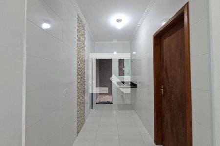 Cozinha de casa de condomínio para alugar com 2 quartos, 45m² em Princesa, Praia Grande
