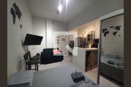 Kitnet de apartamento para alugar com 1 quarto, 21m² em Centro, São Vicente