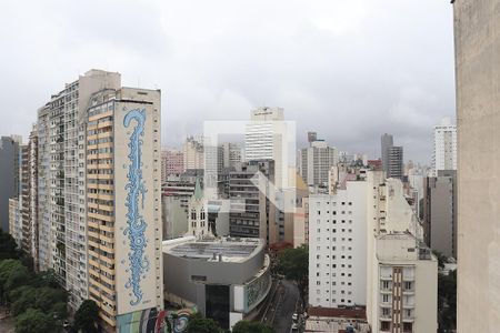 Varanda de kitnet/studio à venda com 1 quarto, 35m² em Consolação, São Paulo
