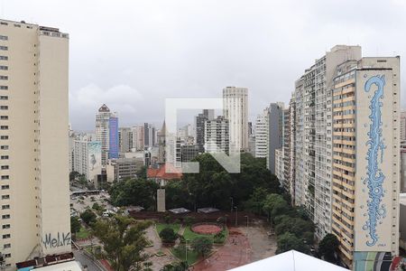 Varanda de kitnet/studio à venda com 1 quarto, 35m² em Consolação, São Paulo