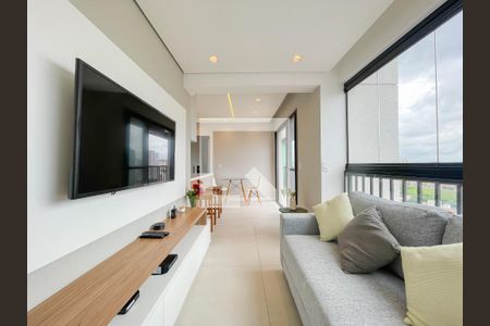 Sala de apartamento para alugar com 1 quarto, 39m² em City Bussocaba, Osasco