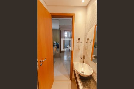 Lavabo na Sala de apartamento para alugar com 4 quartos, 140m² em Maria Virgínia, Belo Horizonte