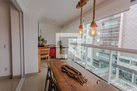 Varanda na Sala de apartamento para alugar com 4 quartos, 140m² em Maria Virgínia, Belo Horizonte