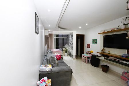 Sala de apartamento à venda com 3 quartos, 78m² em Coração Eucarístico, Belo Horizonte