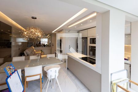 Sala de Jantar de apartamento para alugar com 3 quartos, 87m² em Vila da Serra, Nova Lima