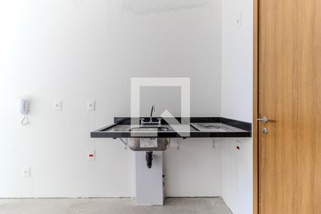 Cozinha de kitnet/studio à venda com 1 quarto, 24m² em Consolação, São Paulo