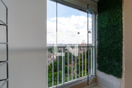 Varanda da Sala de apartamento à venda com 1 quarto, 42m² em Vila California, São Paulo